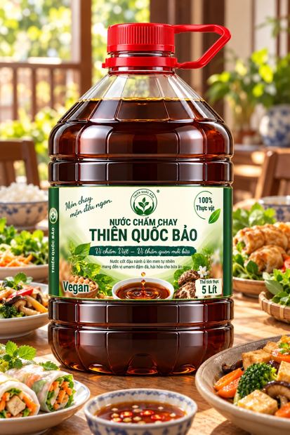 Nước chấm chay Thiên Quốc Bảo 5 L